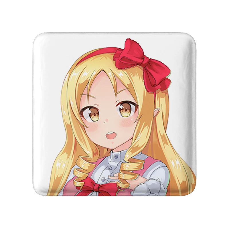 مگنت خندالو طرح یامادا الف انیمه ارومانگا سنسی Eromanga Sensei  مدل مربعی کد 22624