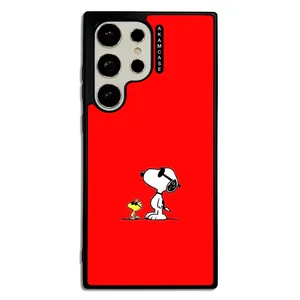 AKAM AMC-WSGS23U-SNOOPY-40 Cover For Samsung Galaxy S23 Ultra