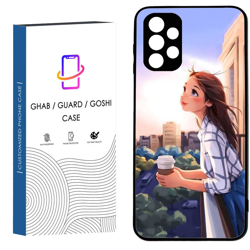 کاور قاب گارد گوشی طرح دخترانه کد - TPU-BNمناسب برای گوشی موبایل سامسونگ Galaxy A32 4G