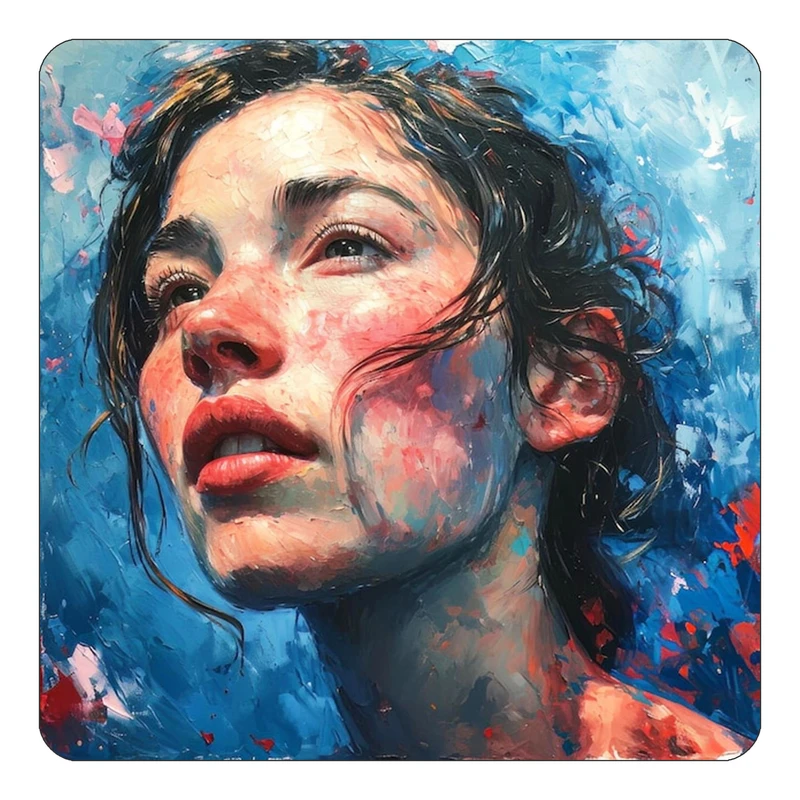 مگنت کاکتی طرح نقاشی رنگ روغن مدل mp72900