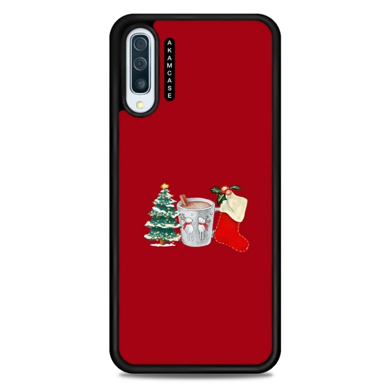 کاور آکام مدل AMC-WSGA50-CHRISTMAS-11 مناسب برای گوشی موبایل سامسونگ Galaxy A50