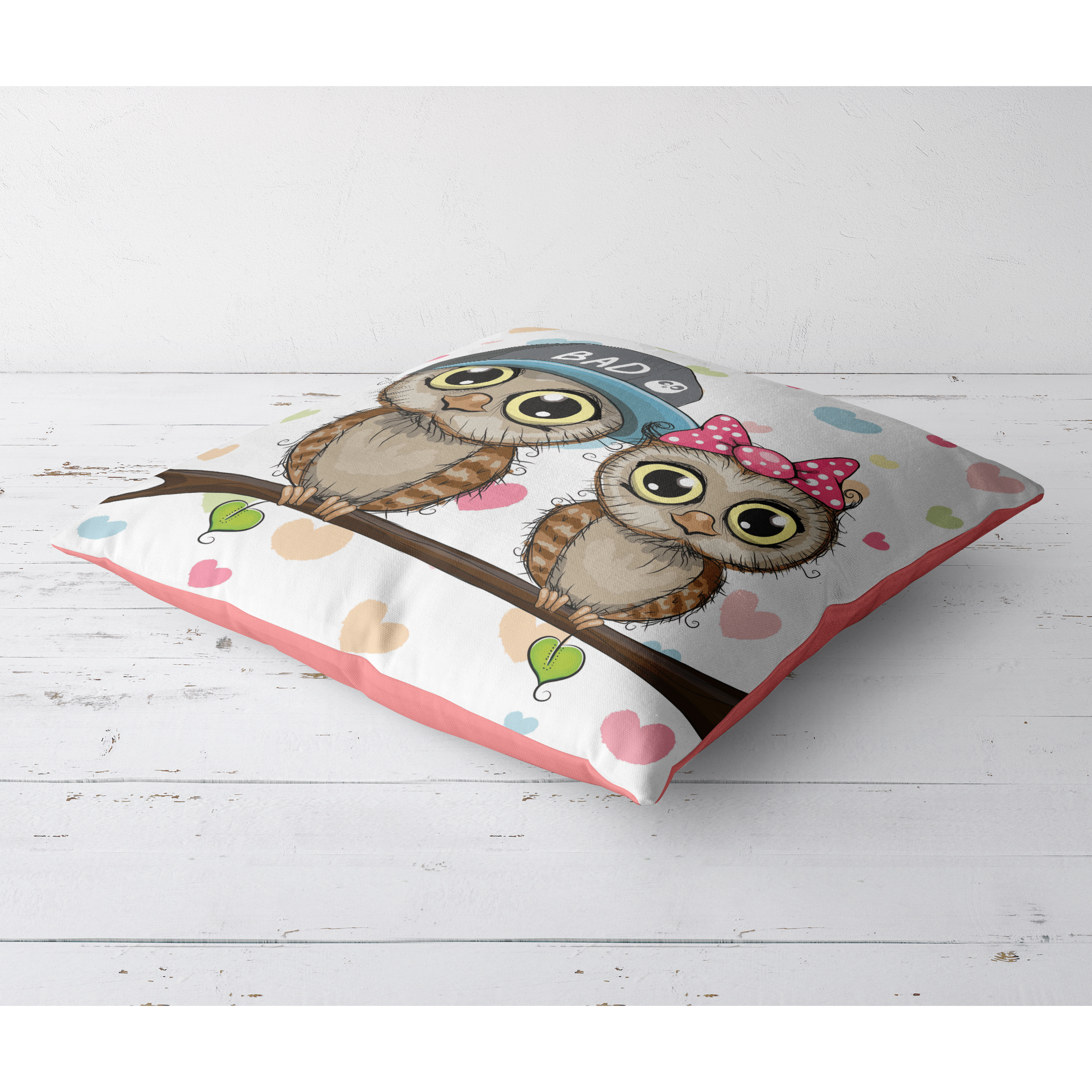 کاور کوسن کودک طرح جغد مدل KID-10