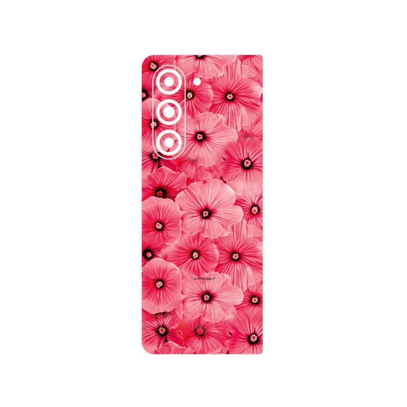 برچسب پوششی ماهوت مدل Pink_Flower مناسب برای گوشی موبایل سامسونگ Galaxy Z Fold 5