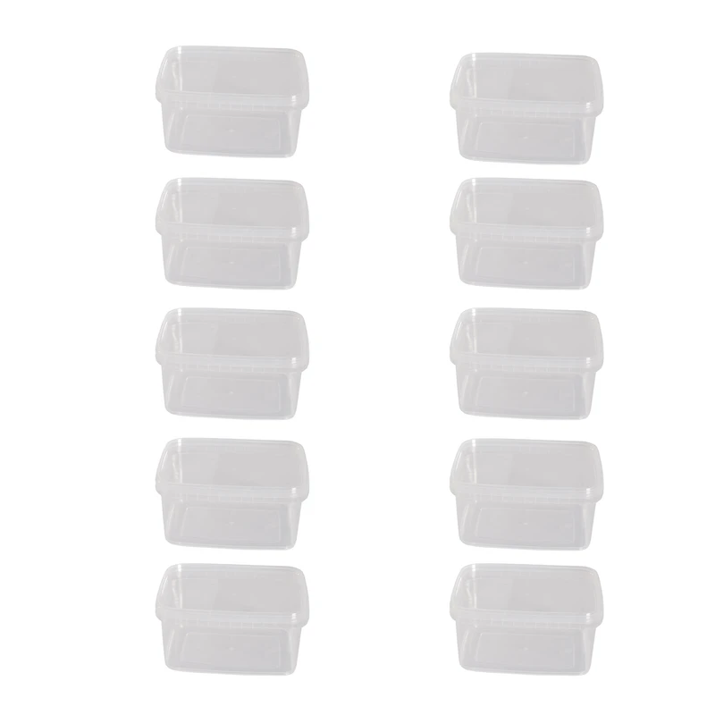 ظرف نگهدارنده مدل مستطیل  مجموعه 10 عددی