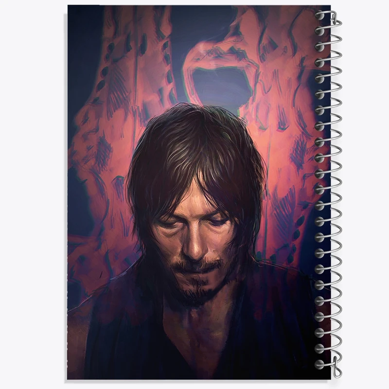 دفتر مشق 100 برگ خندالو طرح دریل مردگان متحرک کد F874