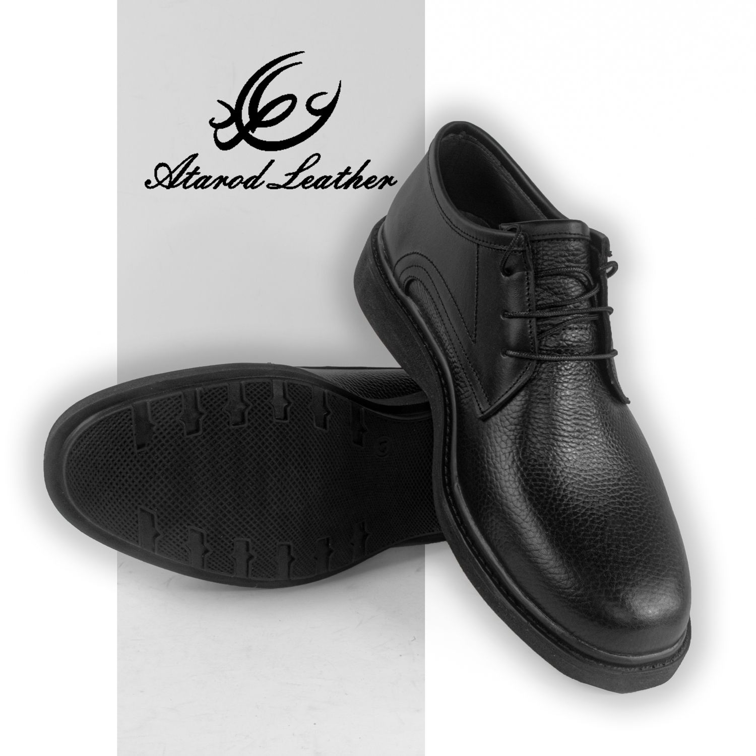 کفش روزمره مردانه چرم عطارد مدل چرم طبیعی کد SH35 -  - 7
