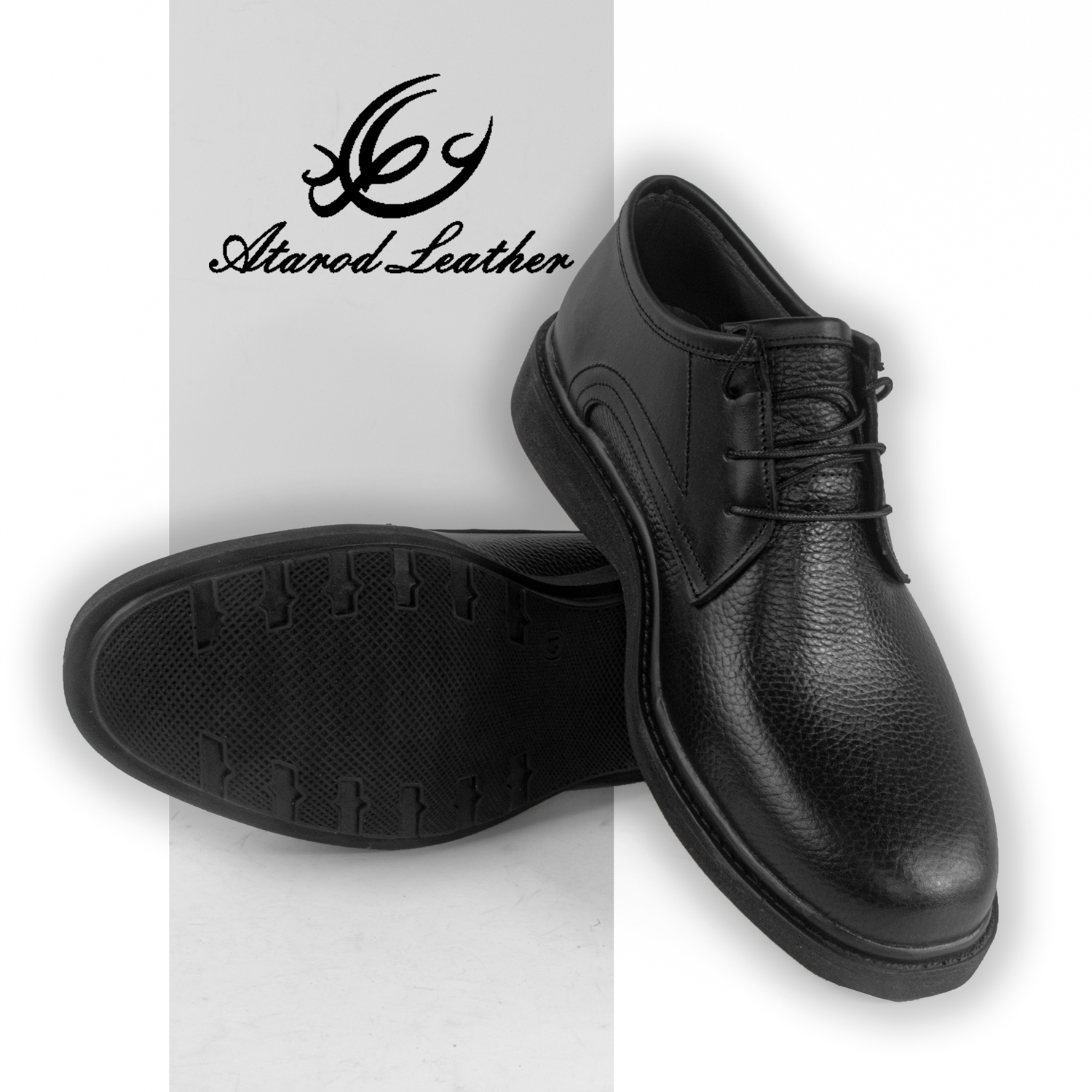 کفش روزمره مردانه چرم عطارد مدل چرم طبیعی کد SH35 -  - 7