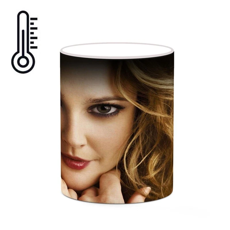 ماگ حرارتی کاکتی طرح Drew Barrymore مدل mgh25785
