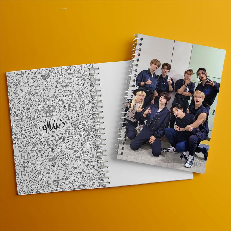 دفتر مشق 50 برگ خندالو مدل گروه استری کیدز Stary Kids کد 16904