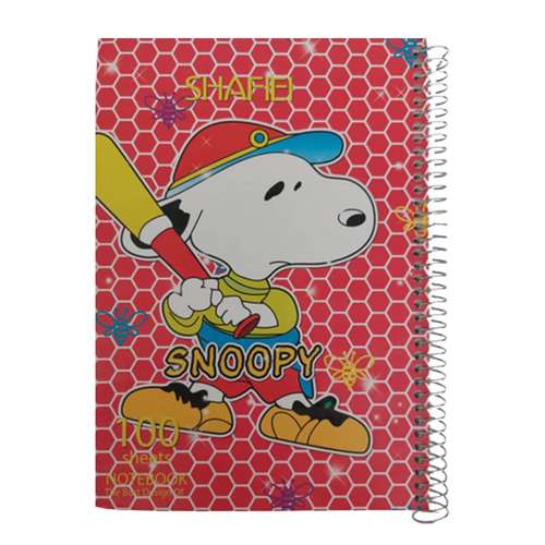 دفتر مشق 100 برگ شفیعی طرح فانتزی کد 9376707