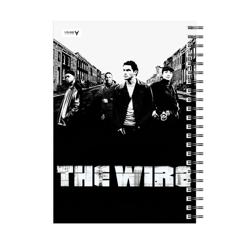 دفتر 120 برگ ویتادل طرح سیم مدل 8