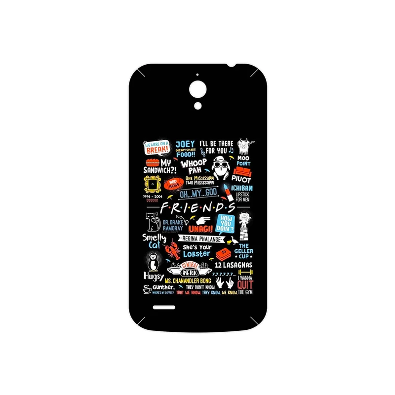 برچسب پوششی ماهوت مدل Friends 2 مناسب برای گوشی موبایل هوآوی Ascend G610