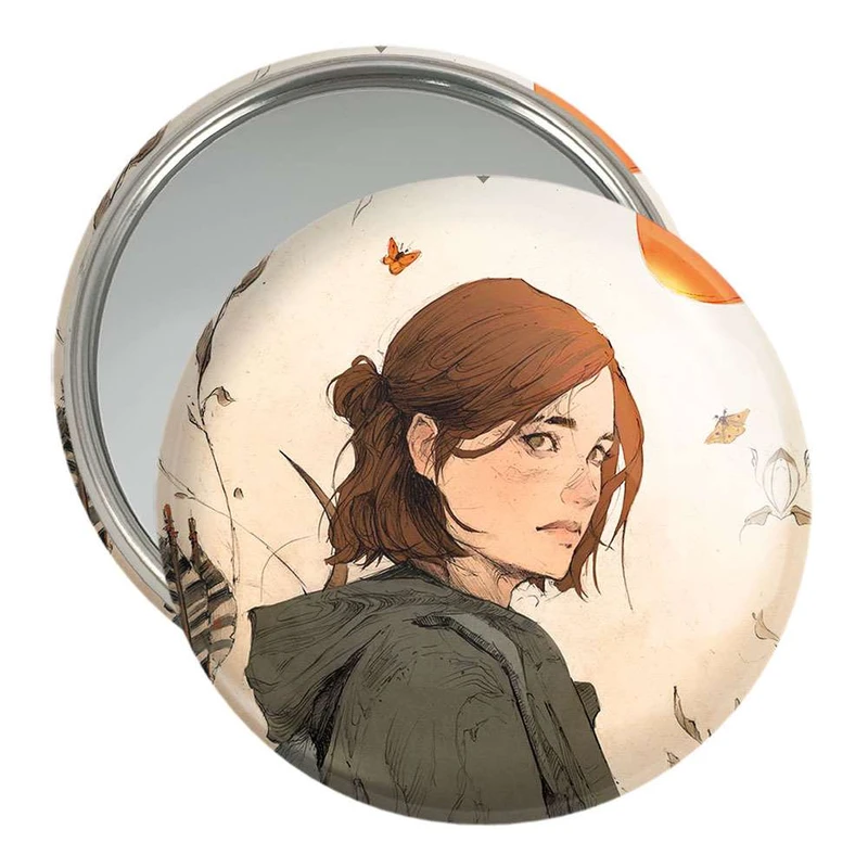 آینه جیبی خندالو طرح The Last Of Us  کد 4875