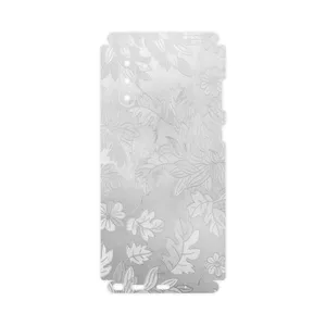 MAHOOT Silver-Wildflower Cover Full skin Sticker for Samsung Galaxy Note10