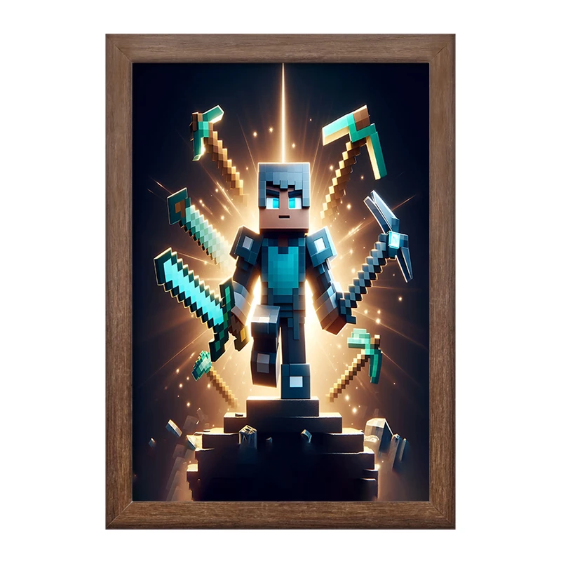 تابلو خندالو طرح ماینکرافت (Minecraft) کد F3544