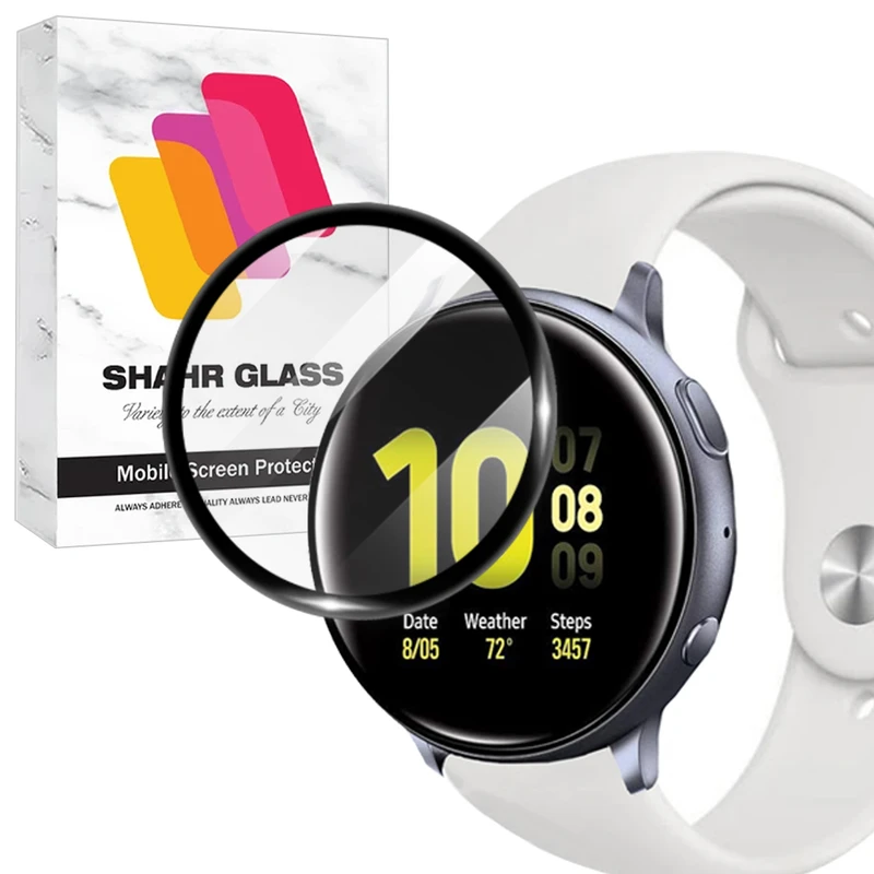 محافظ صفحه نمایش شهر گلس مدل SWPM مناسب برای ساعت هوشمند سامسونگ Galaxy Watch Active 2 44mm / SM-R825F / SM-R835F