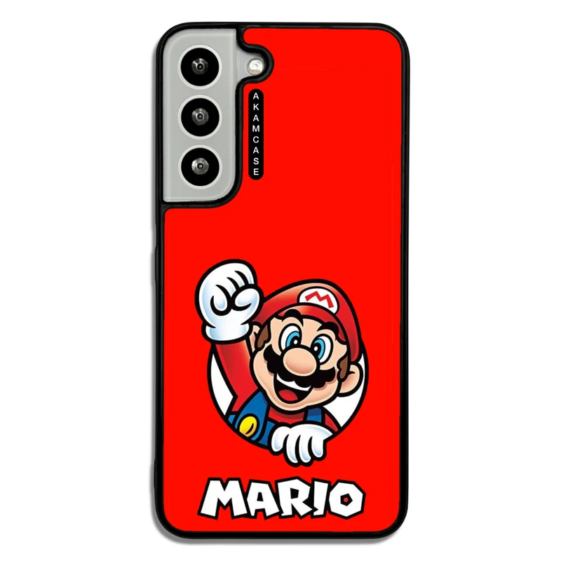 کاور آکام مدل AMC-WSGS22-SUPER MARIO12 مناسب برای گوشی موبایل سامسونگ Galaxy S22