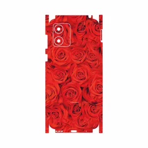 MAHOOT Red_Flower-FullSkin Cover Sticker for Motorola Moto E13