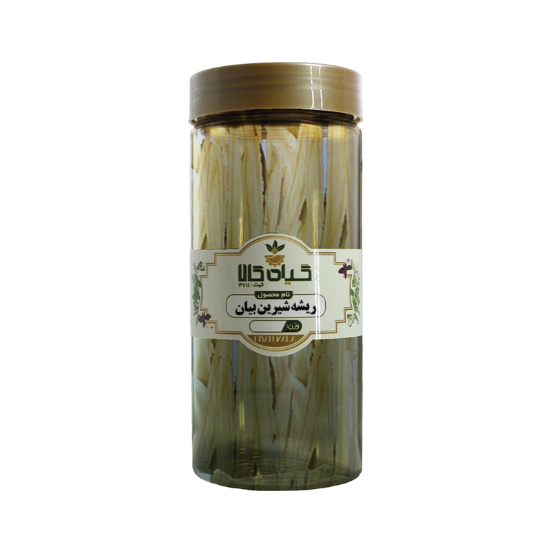 ریشه شیرین بیان بدون پوست گیاه کالا - 100 گرم