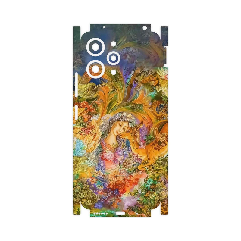 برچسب پوششی ماهوت مدل Persian miniature 3-FullSkin مناسب برای گوشی موبایل شیائومی Redmi 12