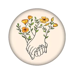 استیکر تزئینی موبایل مدل گل کد 3499