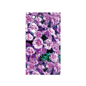 MAHOOT Purple_Flower Cover Sticker for Samsung Galaxy S23 Ultra