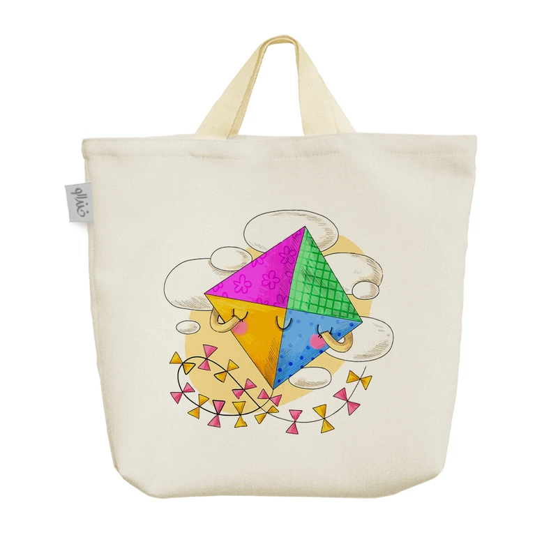 ساک خرید خندالو مدل بادبادک کد H672