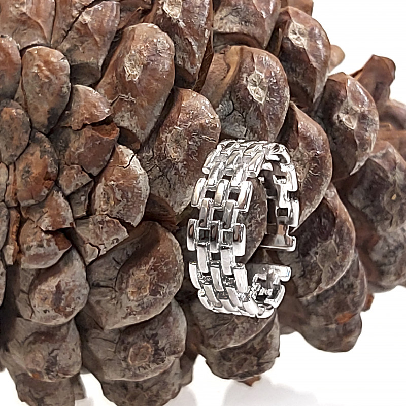 انگشتر نقره زنانه اقلیمه کد AN96