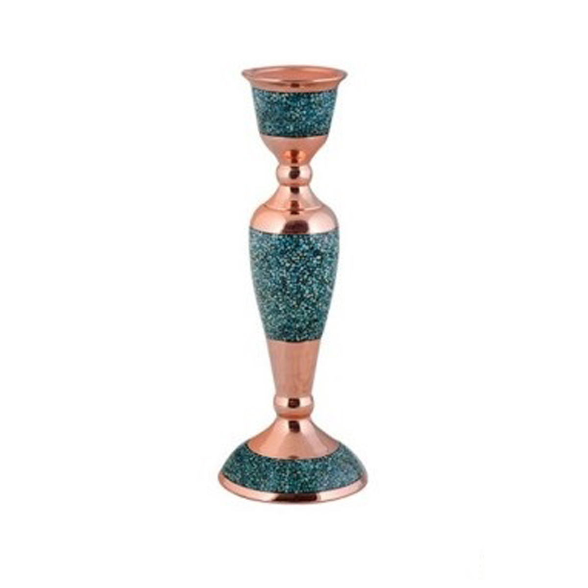 شمعدان فیروزه کوبی کد 25