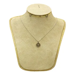 گردنبند زنانه مدل خورشید کد GAR07