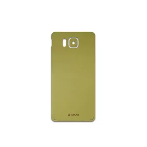 MAHOOT Matte-Gold Cover Sticker for Samsung Galaxy Alpha