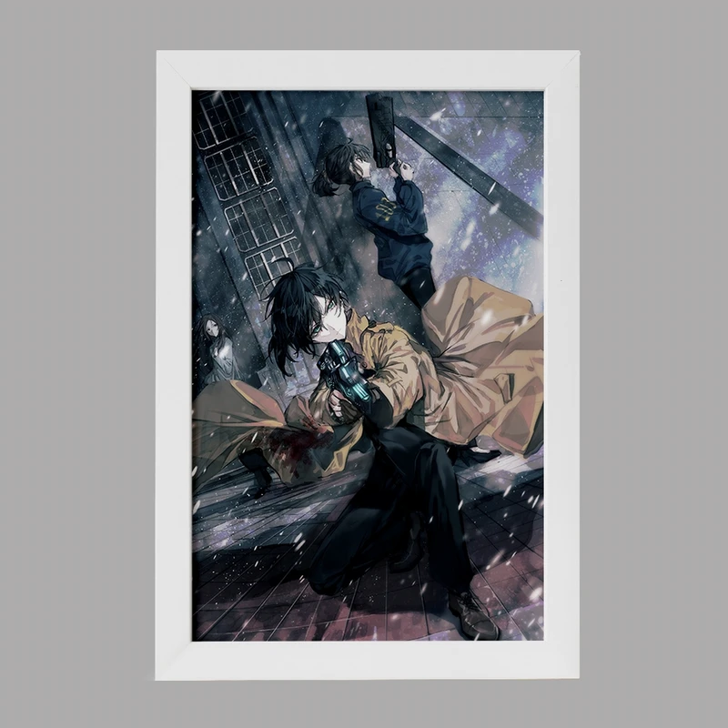 تابلو خندالو مدل انیمه روان گذر (Psycho Pass) کد 33735