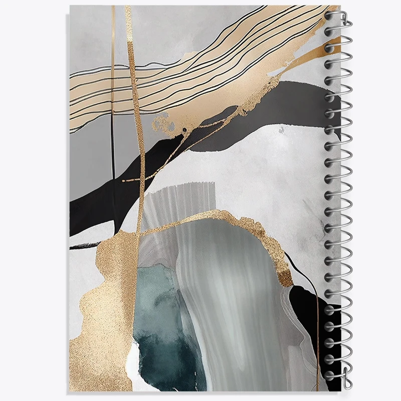 دفتر ژورنال نویسی 50 برگ خندالو مدل نقطه ای طرح دکوراتیو (decorative) کد F1930