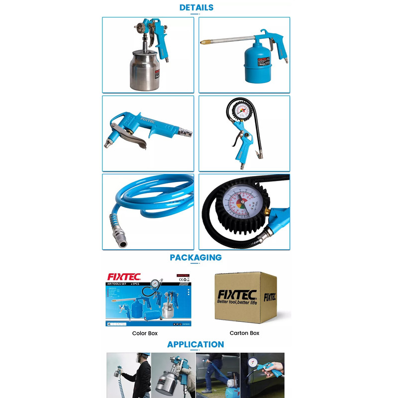 ابزار بادی فیکس تک مدل  FAT0005 مجموعه 5 عددی