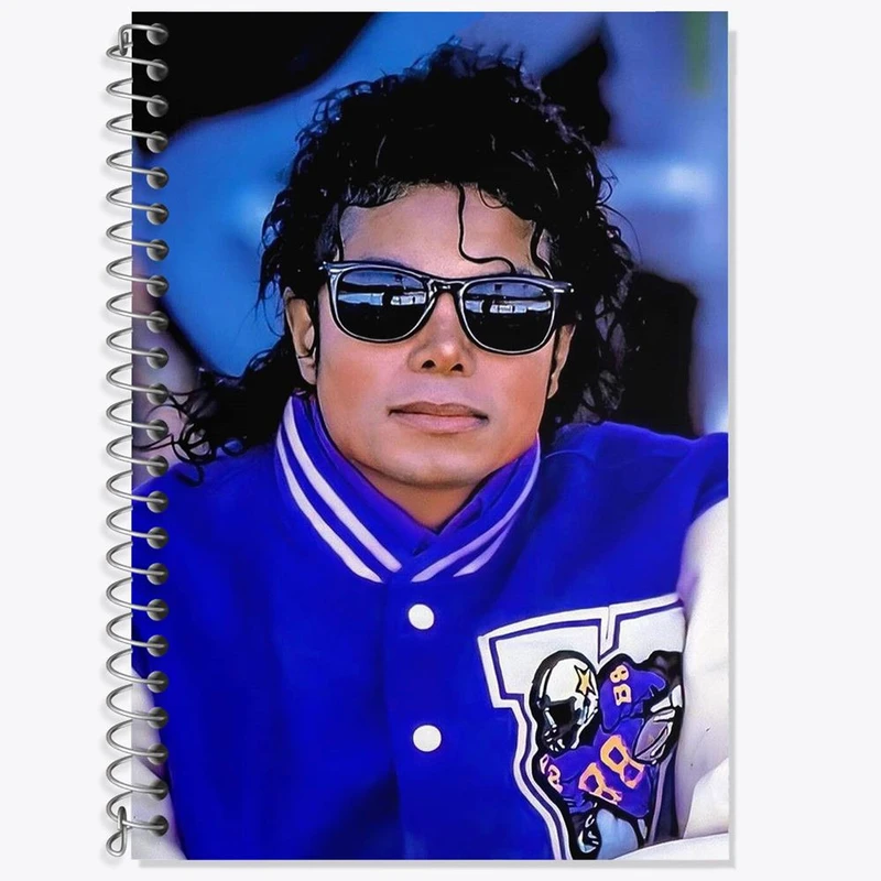 دفتر لغت 50 برگ خندالو مدل مایکل جکسون Michael Jackson کد 19232