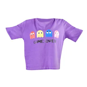 نیم تنه زنانه مدل Game Over P