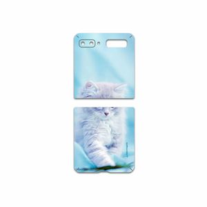 برچسب پوششی ماهوت مدل Cat-1 مناسب برای گوشی موبایل سامسونگ Galaxy Z Flip