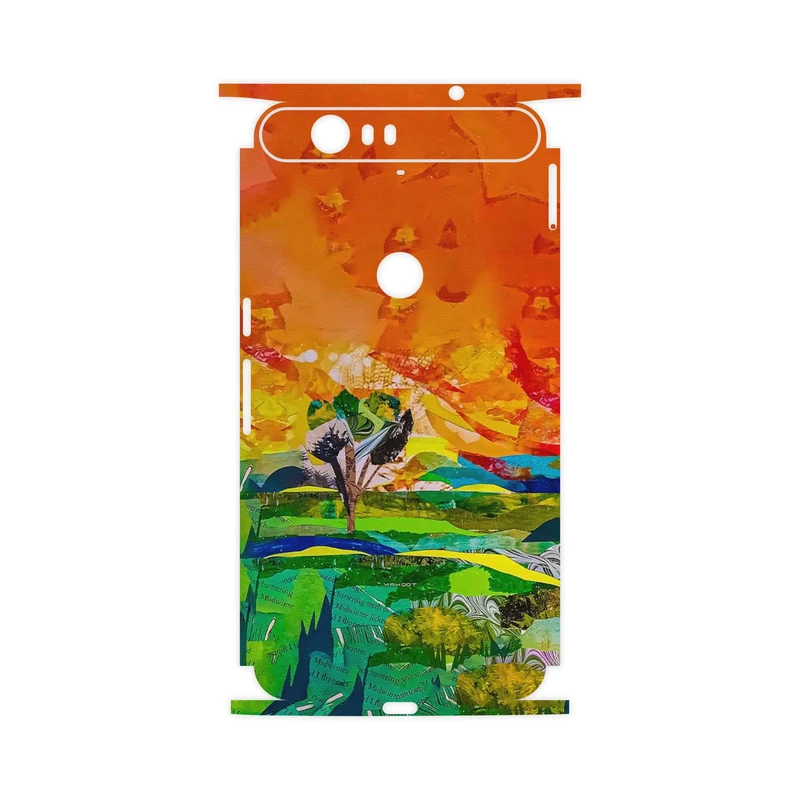 برچسب پوششی ماهوت مدل Collage of Painting-FullSkin مناسب برای گوشی موبایل گوگل Nexus 6P