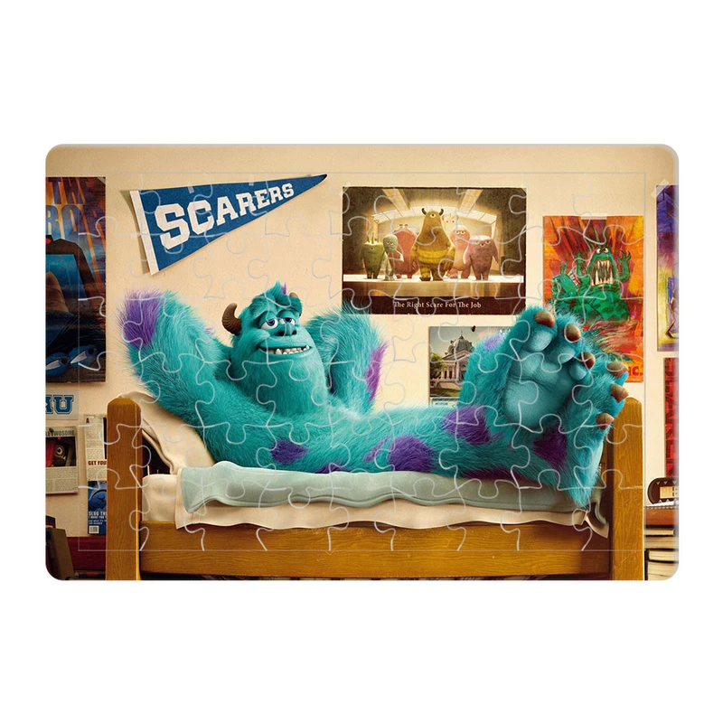 پازل 54 تکه هومرو طرح انیمیشن کارخانه هیولاها مدل PL83