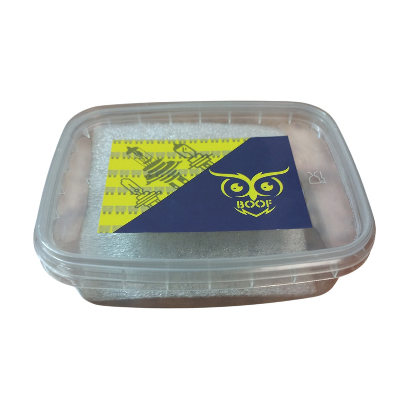 لامپ ساعت خودرو بوف مدل ORG پایه T5 مناسب برای پژو 206  مجموعه 3 عددی