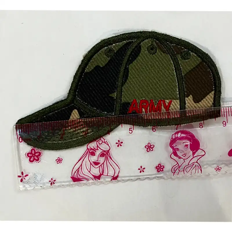 استیکر پارچه و لباس مدل پوتین و کفش سربازی بسته 2 عددی