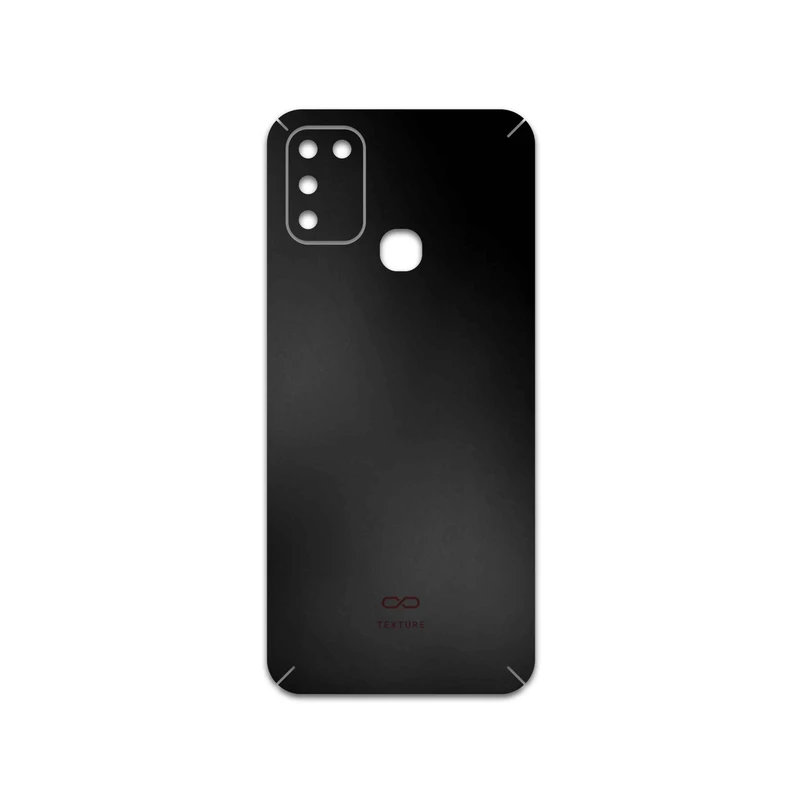 برچسب پوششی ماهوت مدل Matte-Black مناسب برای گوشی موبایل اینفینیکس Hot 11 Play