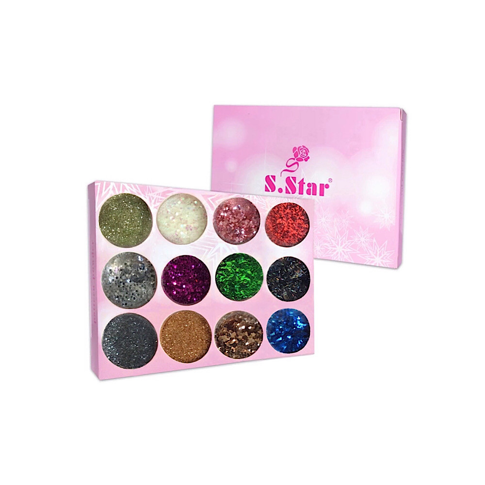 اکلیل ناخن اس استار مدل N2 بسته 12 عددی