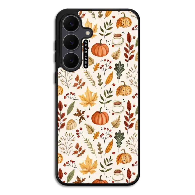 کاور آکام مدل AMC-WSGS25FE-PUMPKIN-21 مناسب برای گوشی موبایل سامسونگ Galaxy S25 FE