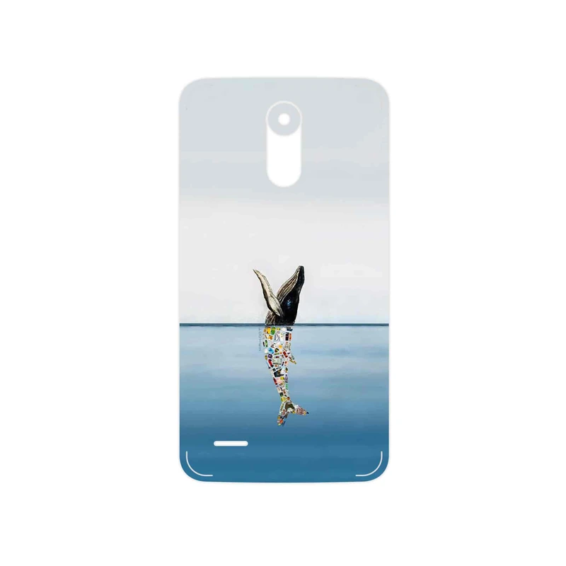 برچسب پوششی ماهوت مدل Collage of Sea Trash مناسب برای گوشی موبایل ال جی Stylus 3
