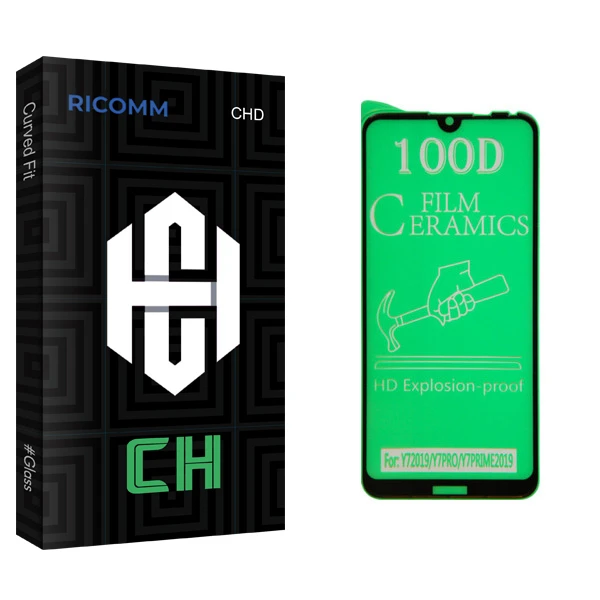 محافظ صفحه نمایش ریکام مدل CH glass مناسب برای گوشی موبایل هوآوی Y7 Prime 2019