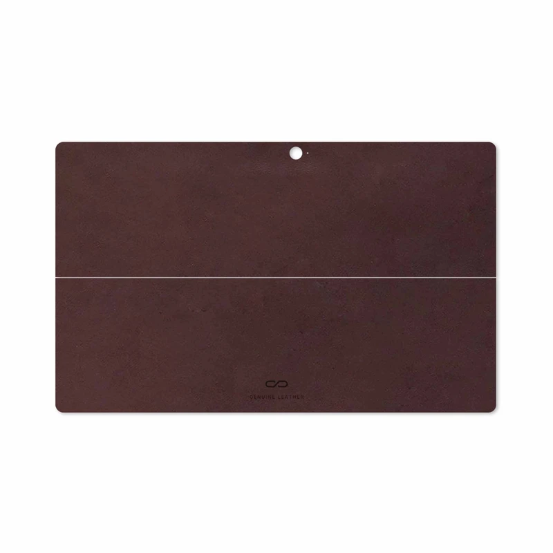 برچسب پوششی ماهوت مدل Matte-Dark-Brown-Leather مناسب برای تبلت مایکروسافت Surface Pro 2 2013