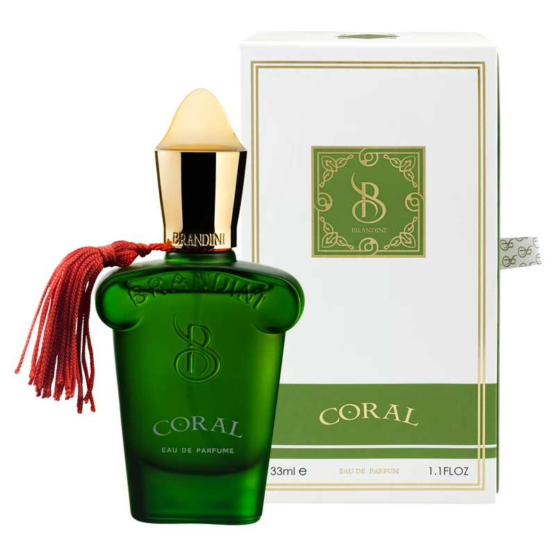 عطر جیبی مردانه برندینی مدل Coral حجم 33 میلی لیتر