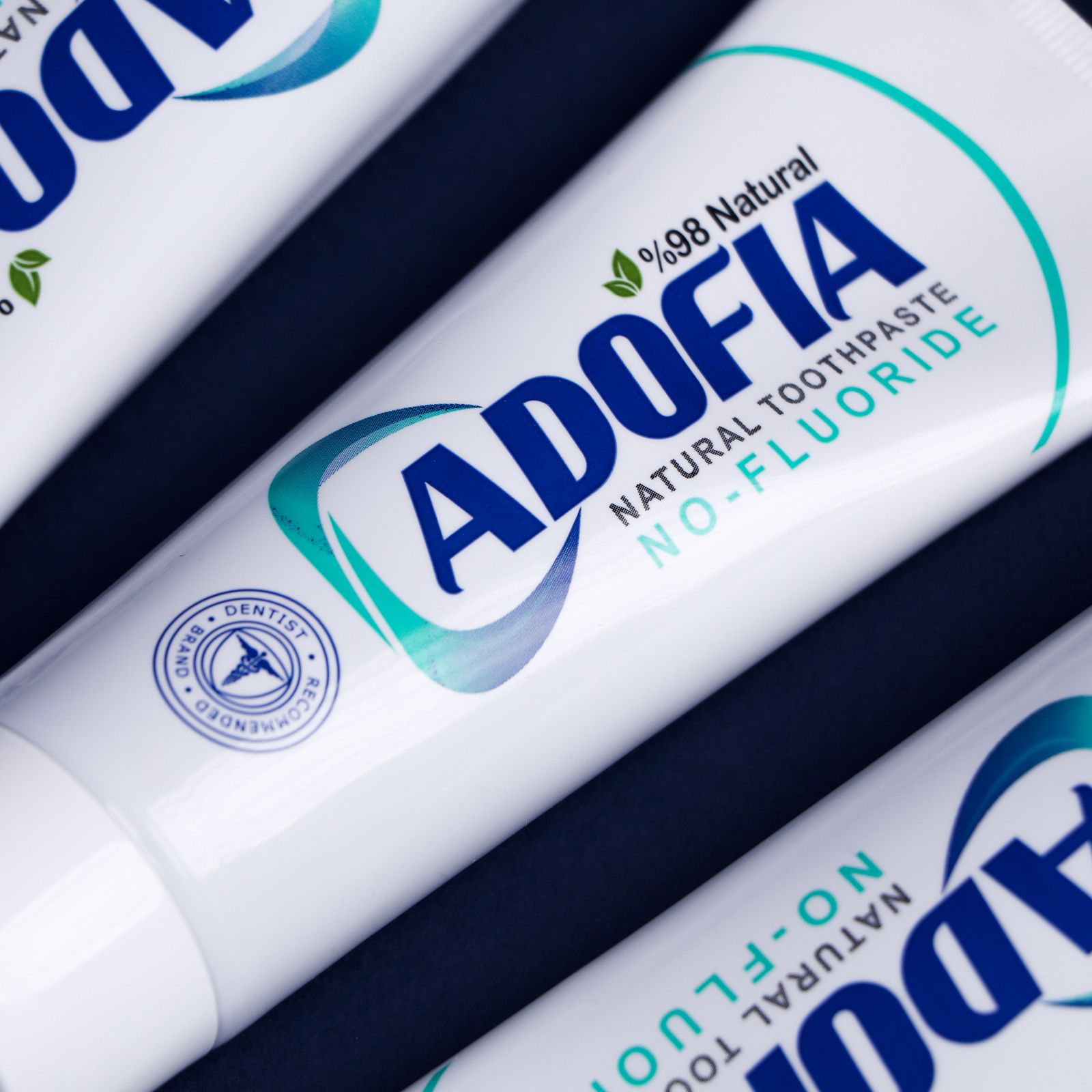 خمیر دندان آدوفیا مدل بدون فلوراید حجم 80 میلی لیتر - - 7