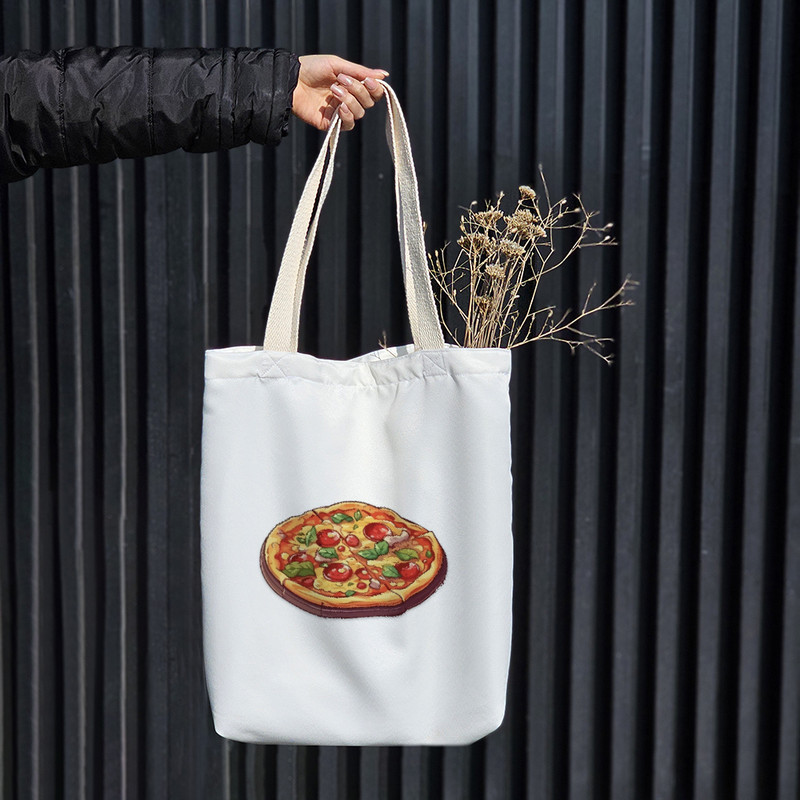 ساک خرید خندالو مدل پیتزا Pizza کد H716